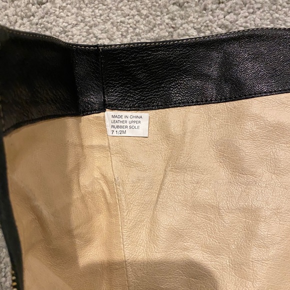 Michael Kors black leather boots - Picture 3 of 5